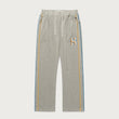 Novelty Knit Track Pant - Cream