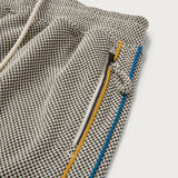 Novelty Knit Track Pant - Cream