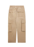 Nylon Cargo Pants - Beige