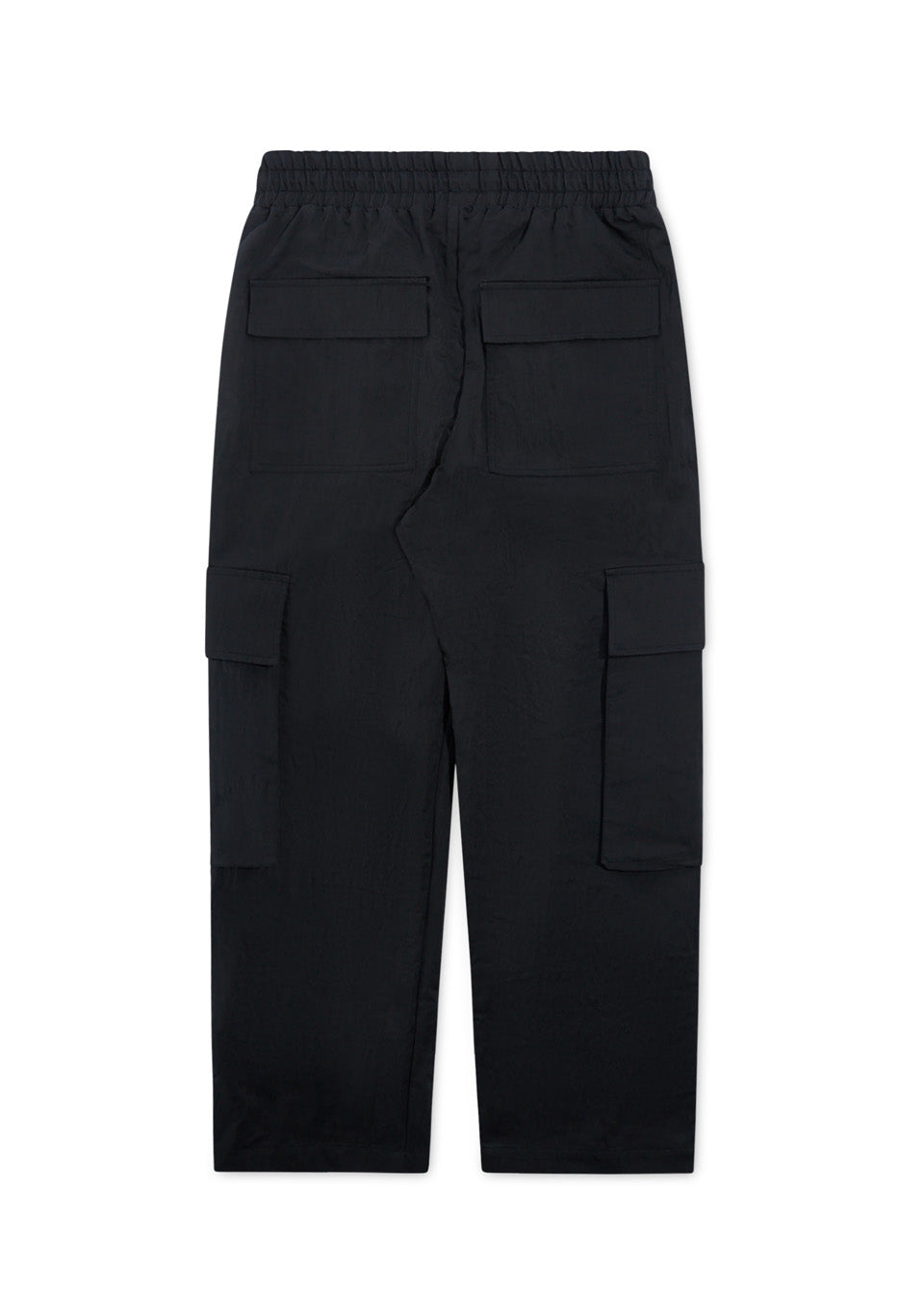 Nylon Cargo Pants - Black