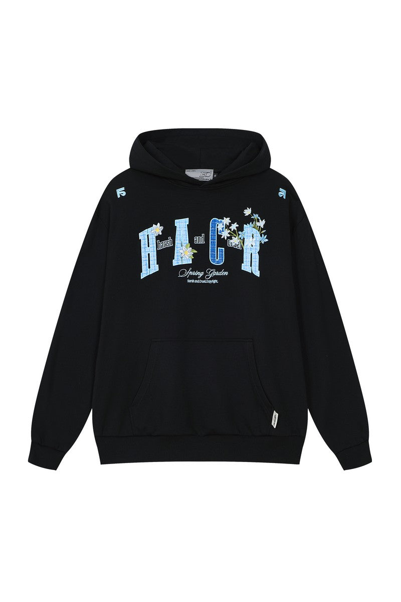 Flower Patchwork Hoodie