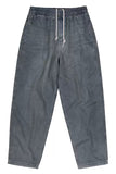 Tapered Drawstring Vintage Jeans