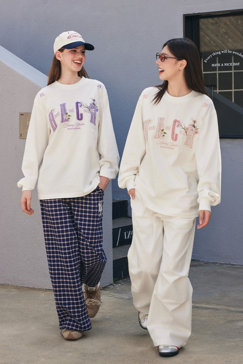 Patchwork Embroidery Tee