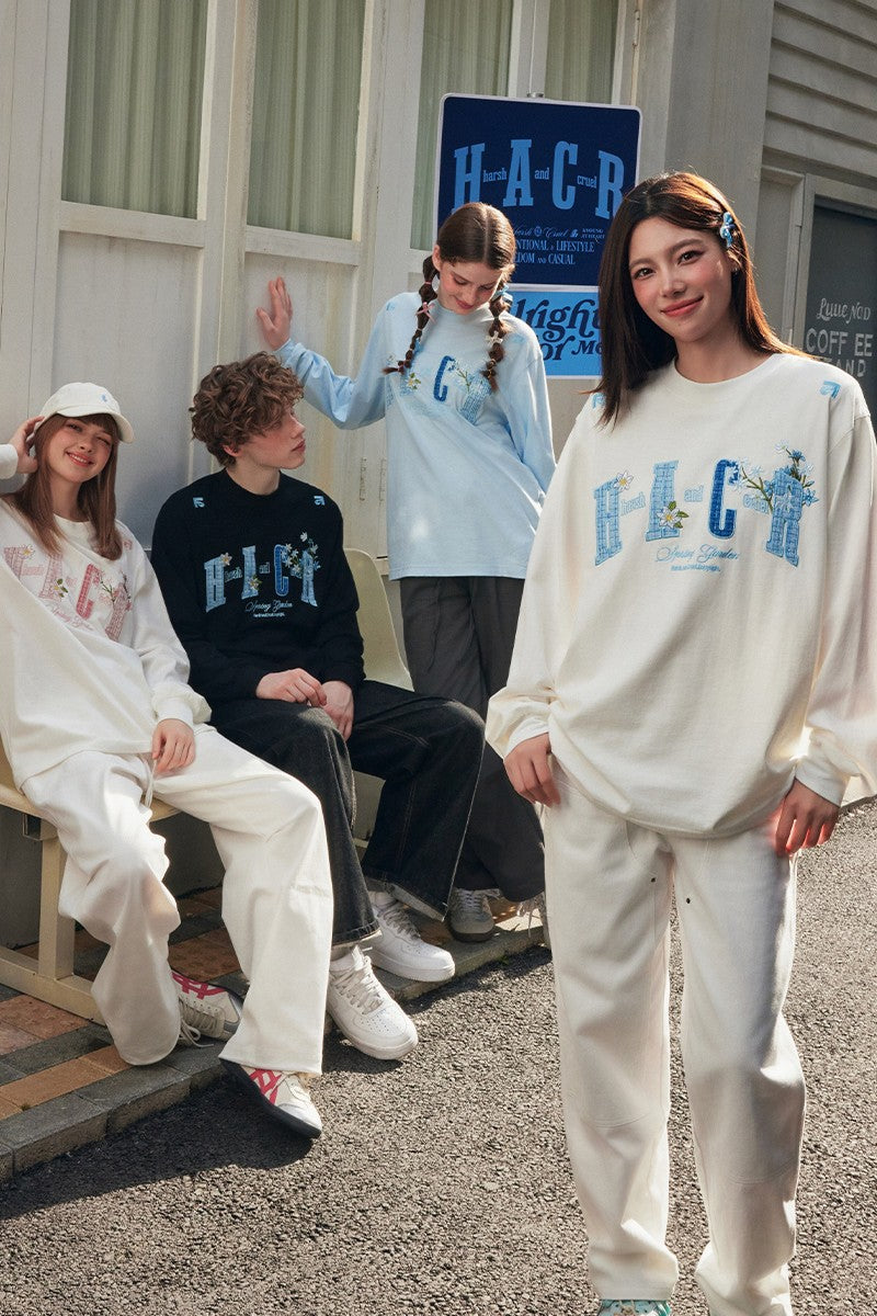 Patchwork Embroidery Tee