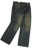 Washed Flare Whisker Jeans