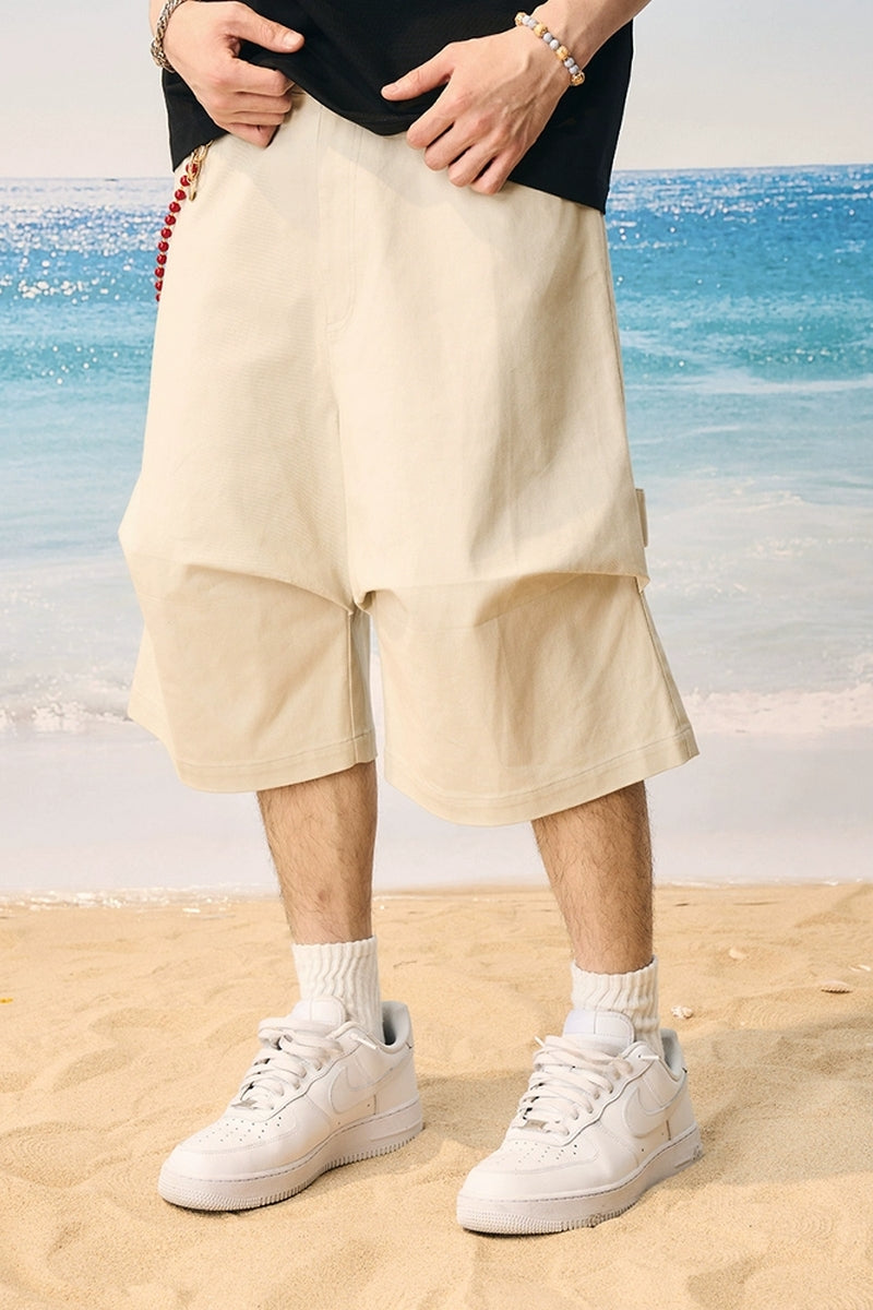 Pleated Paratrooper Utility Pants