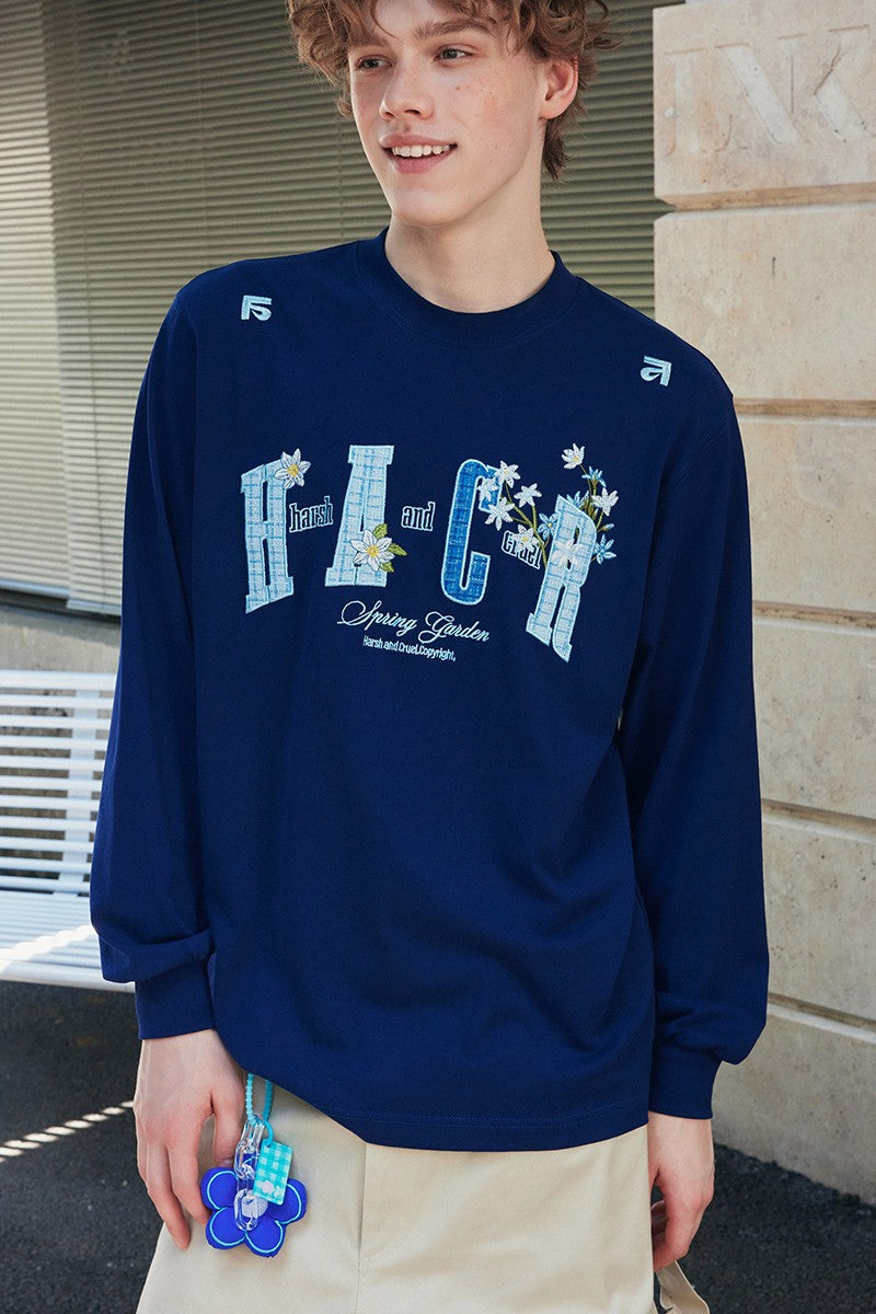 Patchwork Embroidery Tee