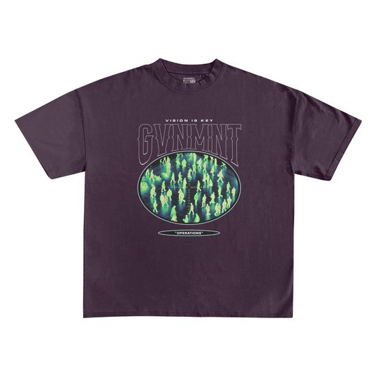 Operations Tee - Plum