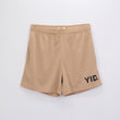 CORE MESH SHORTS CREAM/BLACK