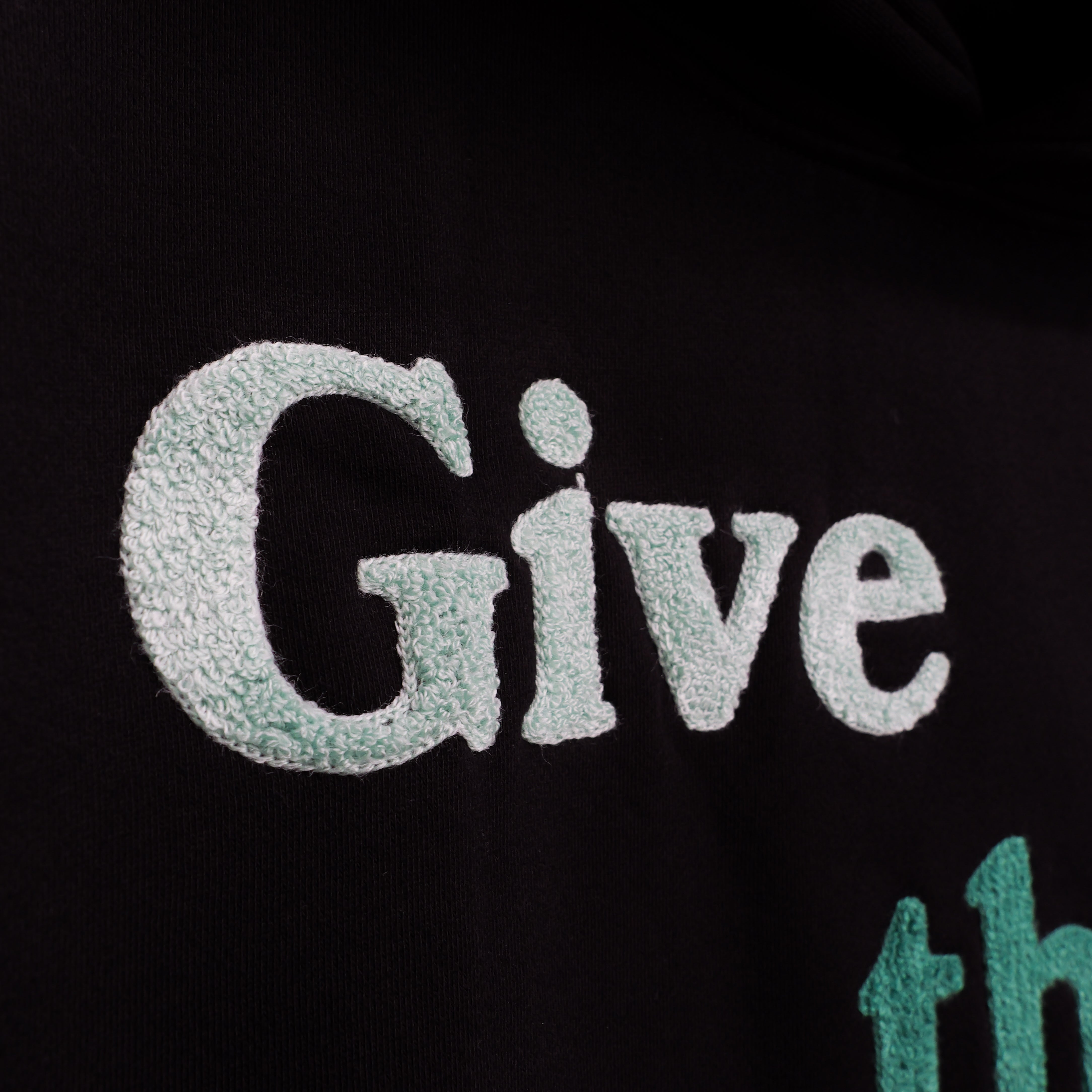 WATCH THEM GROW HOODIE BLACK
