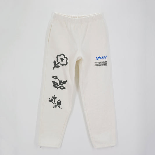 SPORTS CLUB SWEATPANTS WHITE