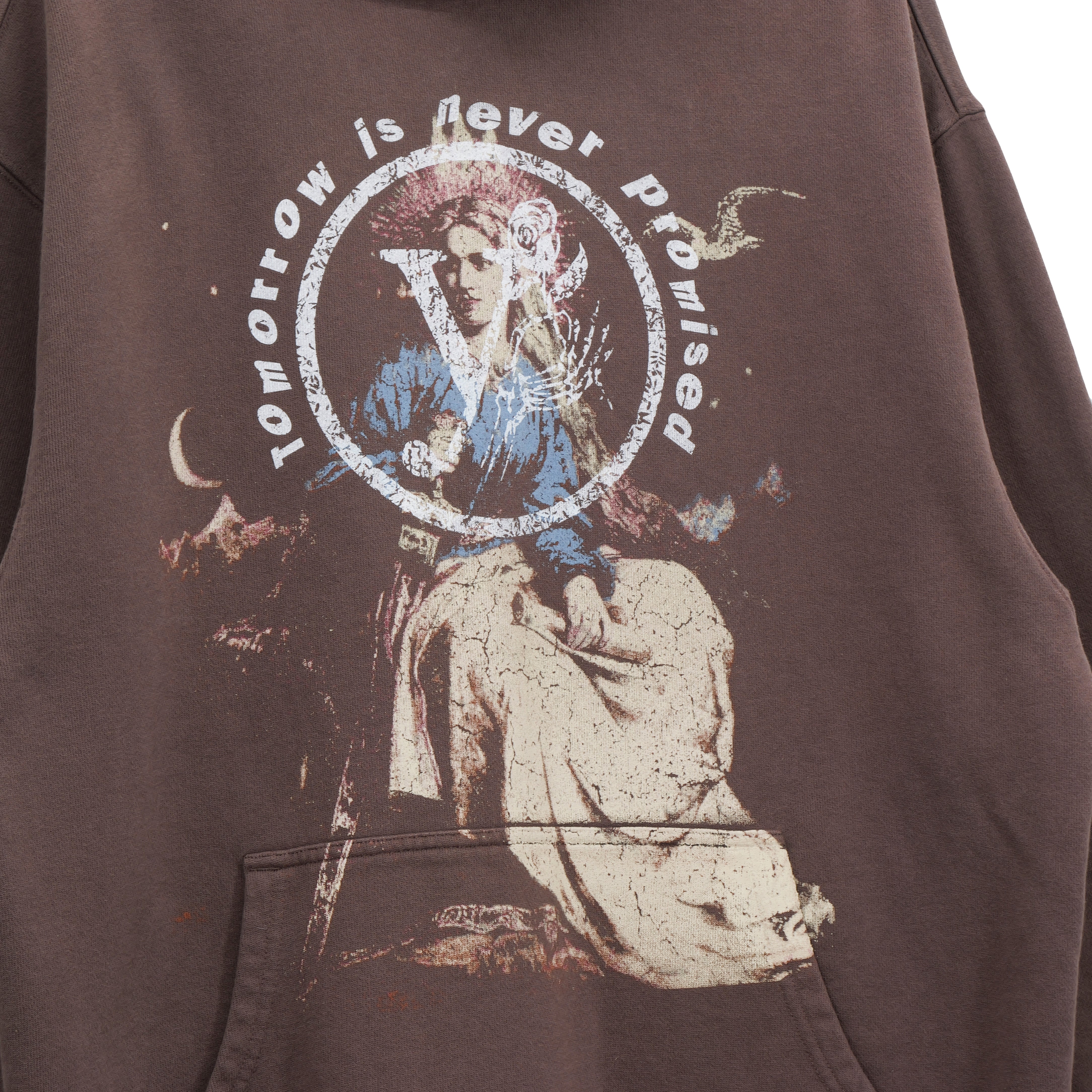 OUR LADY HOODIE MOCHA