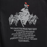 HORSEMAN TEE BLACK/GREY