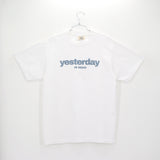 PRIMARY TEE WHITE/STEEL