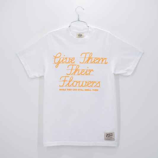 SPELL OUT TEE WHITE