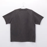 NOSTALGIA VINTAGE MIDWEIGHT SHORT SLEEVE PEWTER SWEATSHIRT