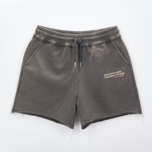 MADE WITH CARE CORE PEWTER SHORTS