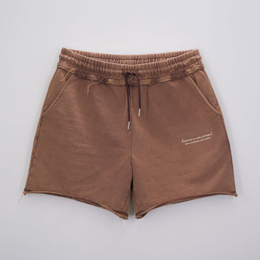 MADE WITH CARE CORE RUST SHORTS