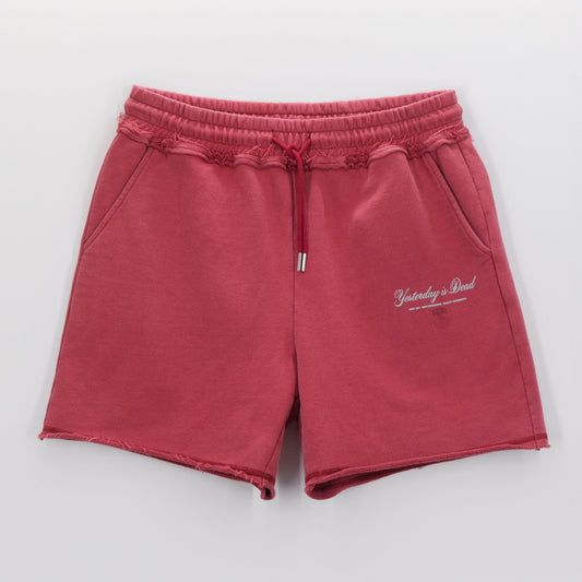 MADE WITH CARE CORE CARMINE SHORTS