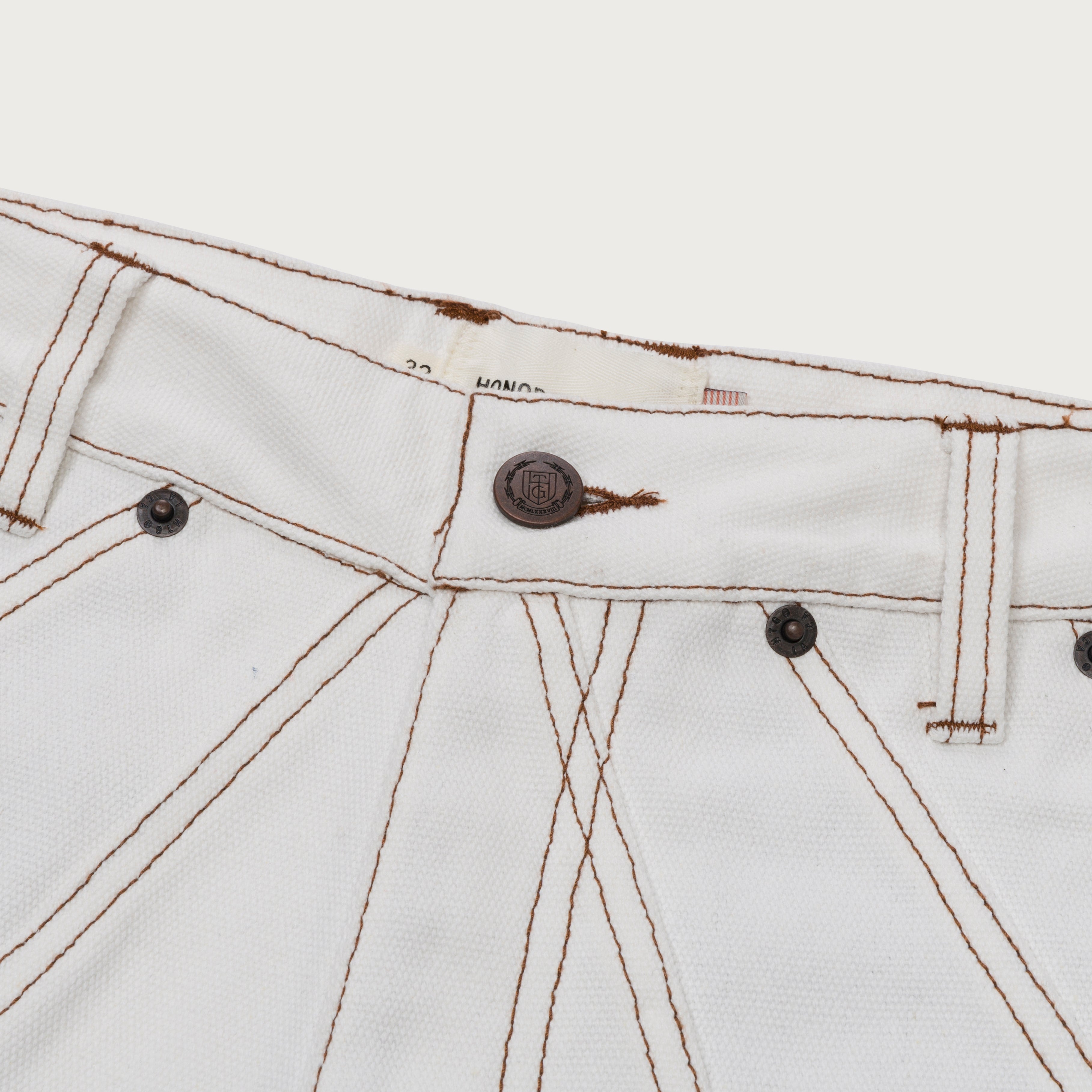 Racing Panel Pant - Bone