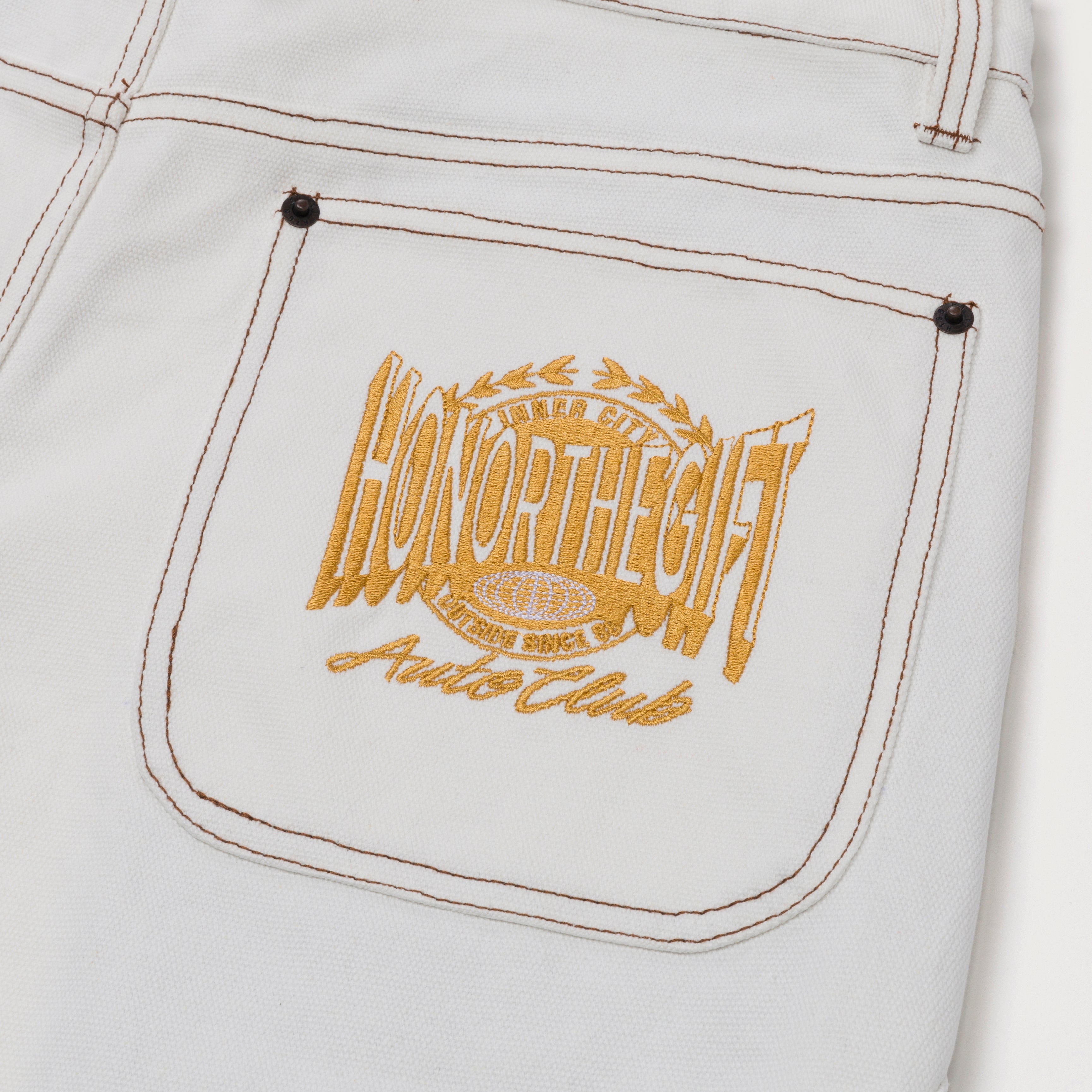 Racing Panel Pant - Bone