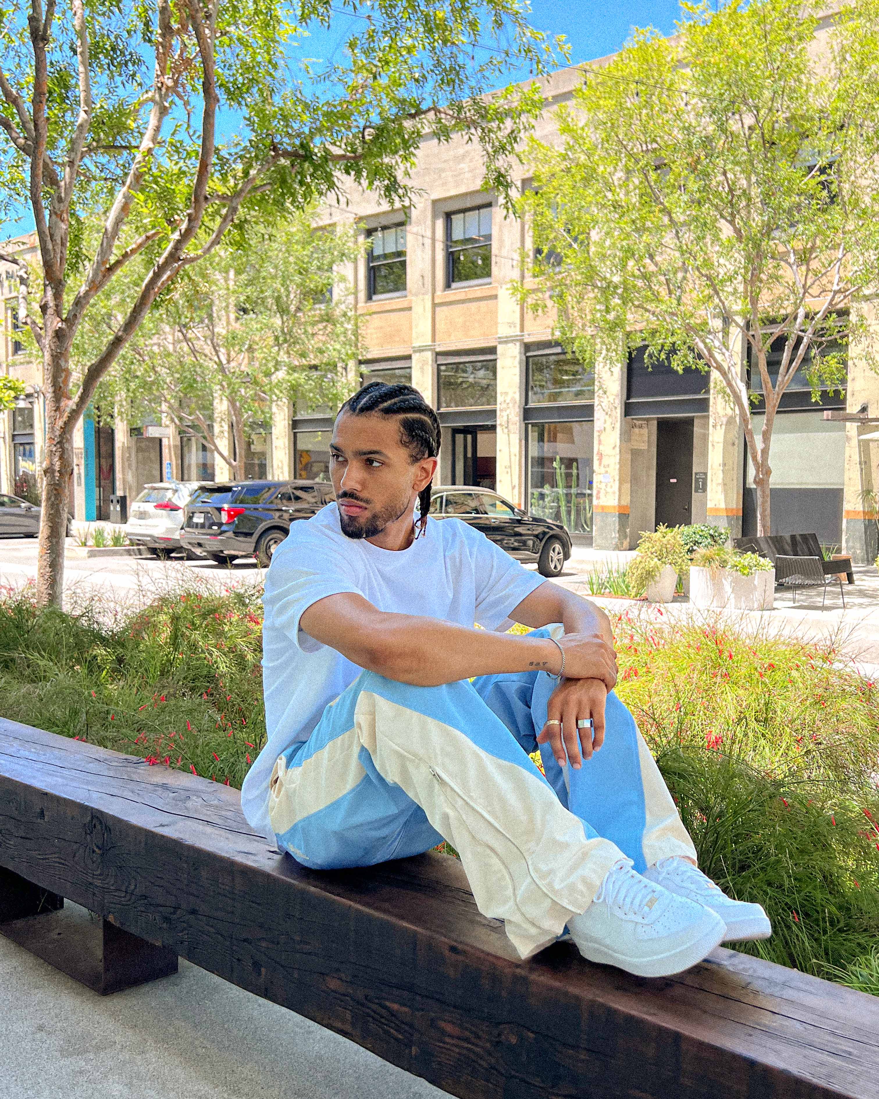 EPTM Parker Track Pants - Blue