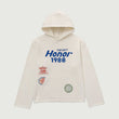 Patchwork Party Hoodie - Bone