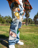 EPTM Patchwork Jeans - Blue