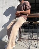 Perfect Piping Track Pants - Khaki