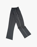 Perfect Piping Track Pants - Charcoal