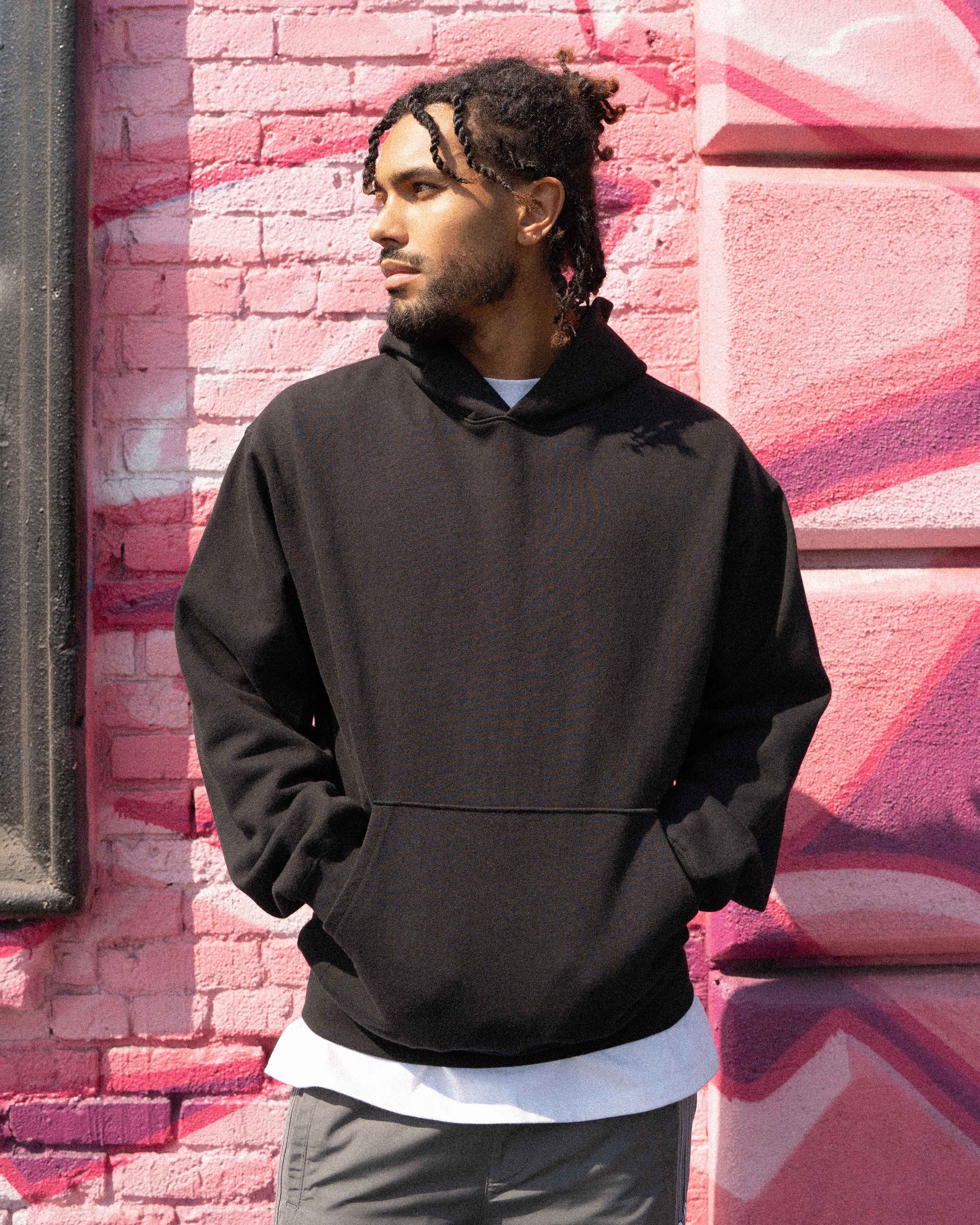 EPTM Perfect Boxy Hoodie - Black