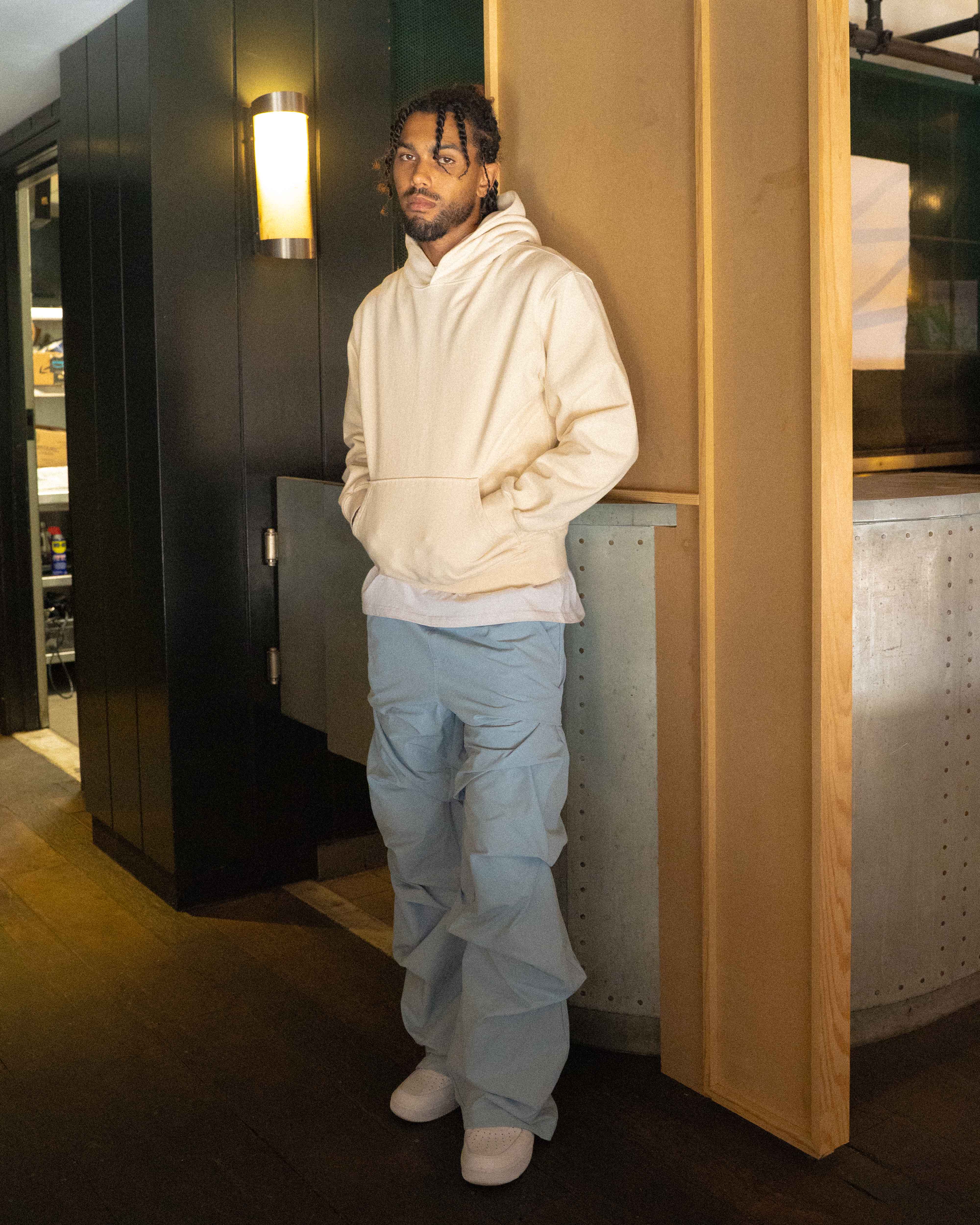 EPTM Perfect Boxy Hoodie - Cream