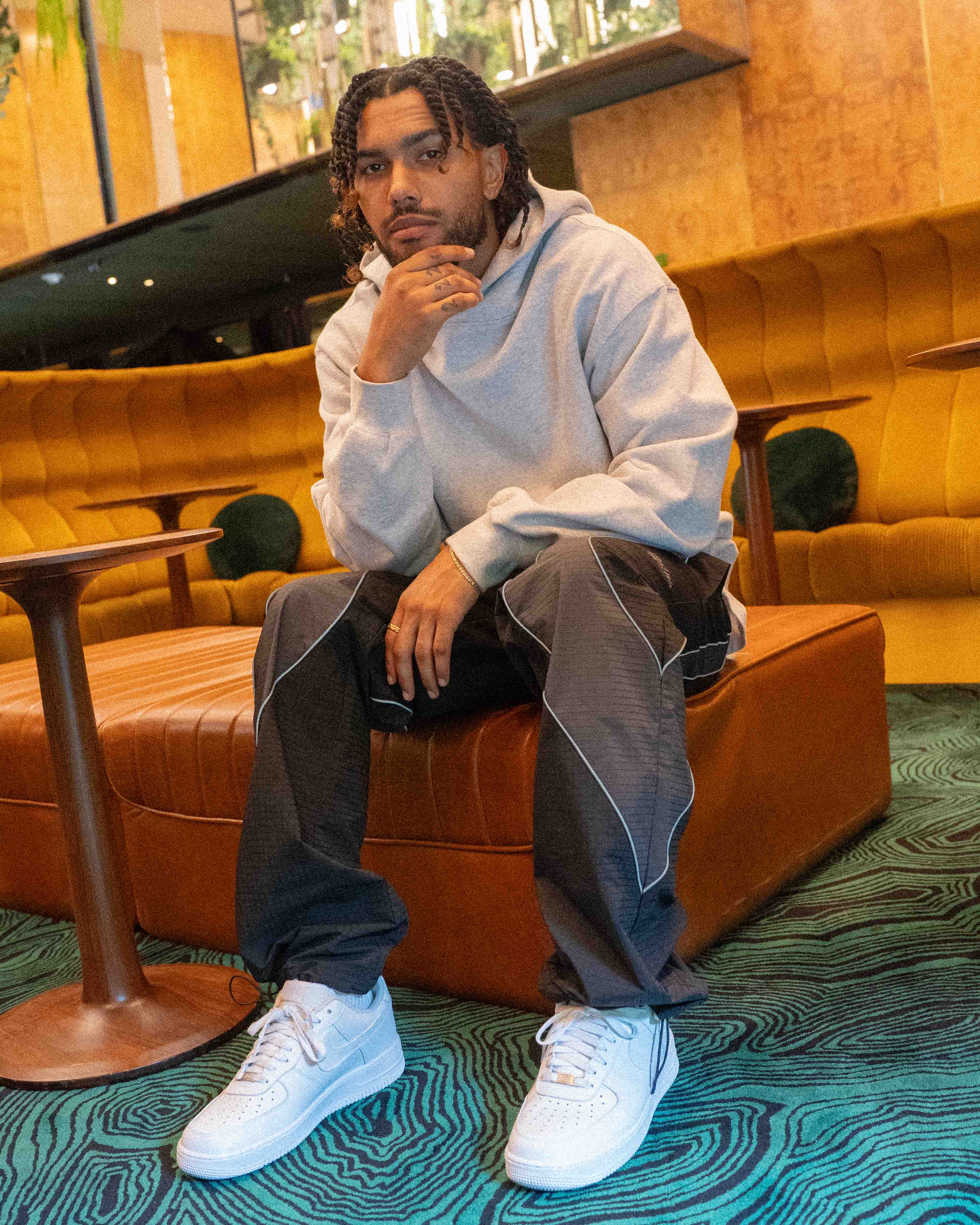 EPTM Perfect Boxy Hoodie - Heather Grey