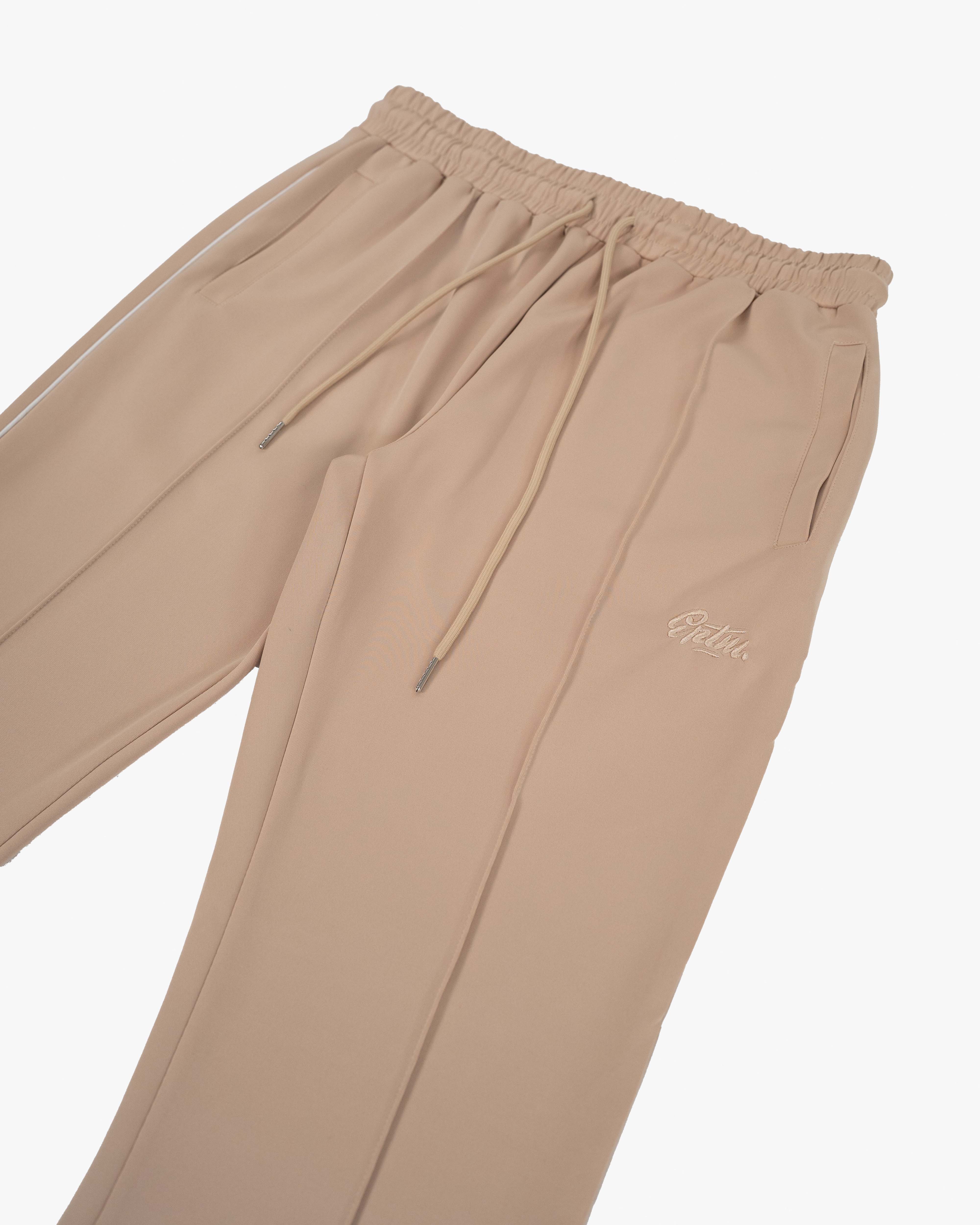 Perfect Piping Track Pants - Khaki
