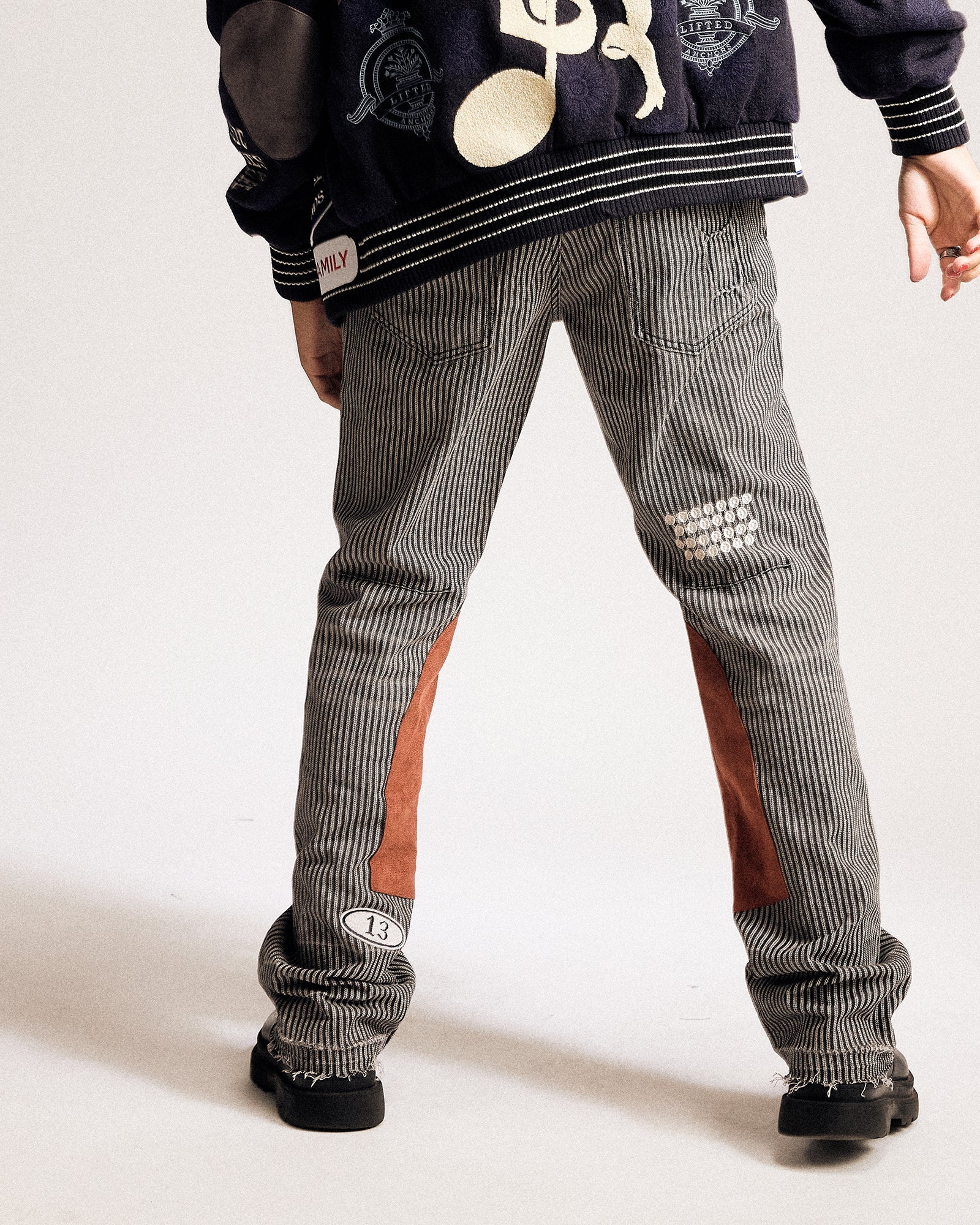 "Silverstein" Riders Pant (Vintage Black)