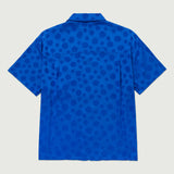 Polka Dot Camp Shirt - Blue