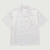 Polka Dot Camp Shirt - White