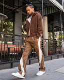 EPTM PU Twisted Pants - Brown