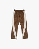 EPTM PU Twisted Pants - Brown