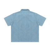 Patchwork Shirt (Light Blue)