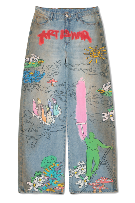 ART IS WAR PAINTER PANTS