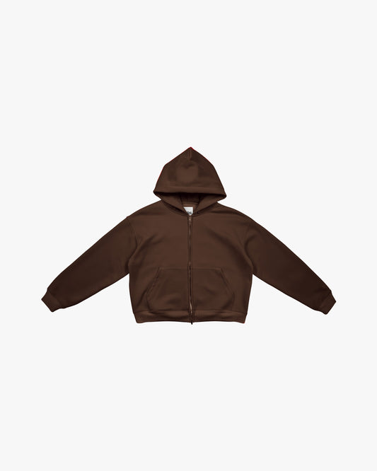 EPTM Perfect Zip Up Hoodie - Brown