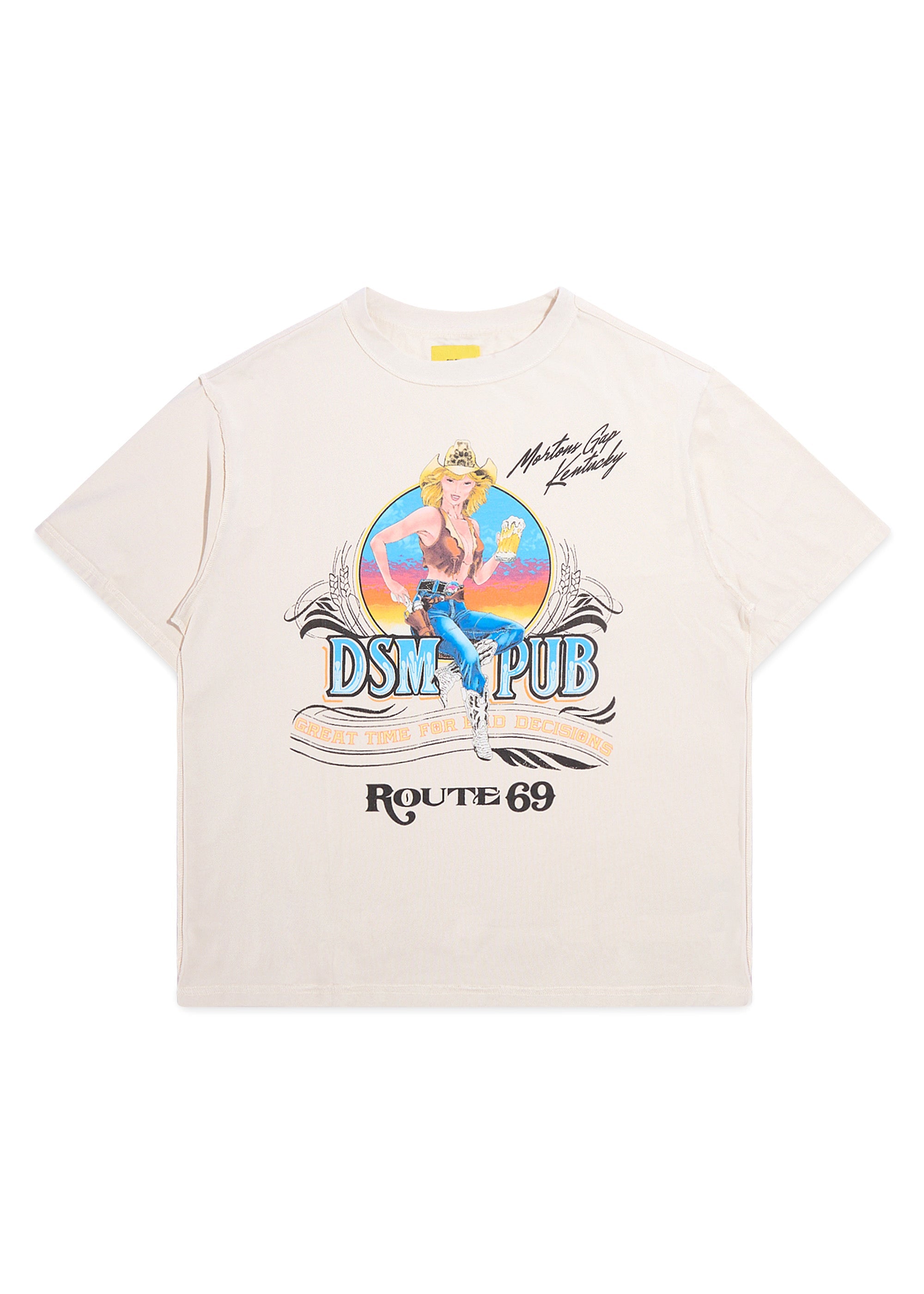 Pub Tee - Antique White