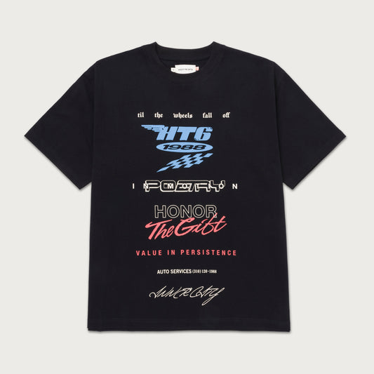 Persistence Race Tee - Black