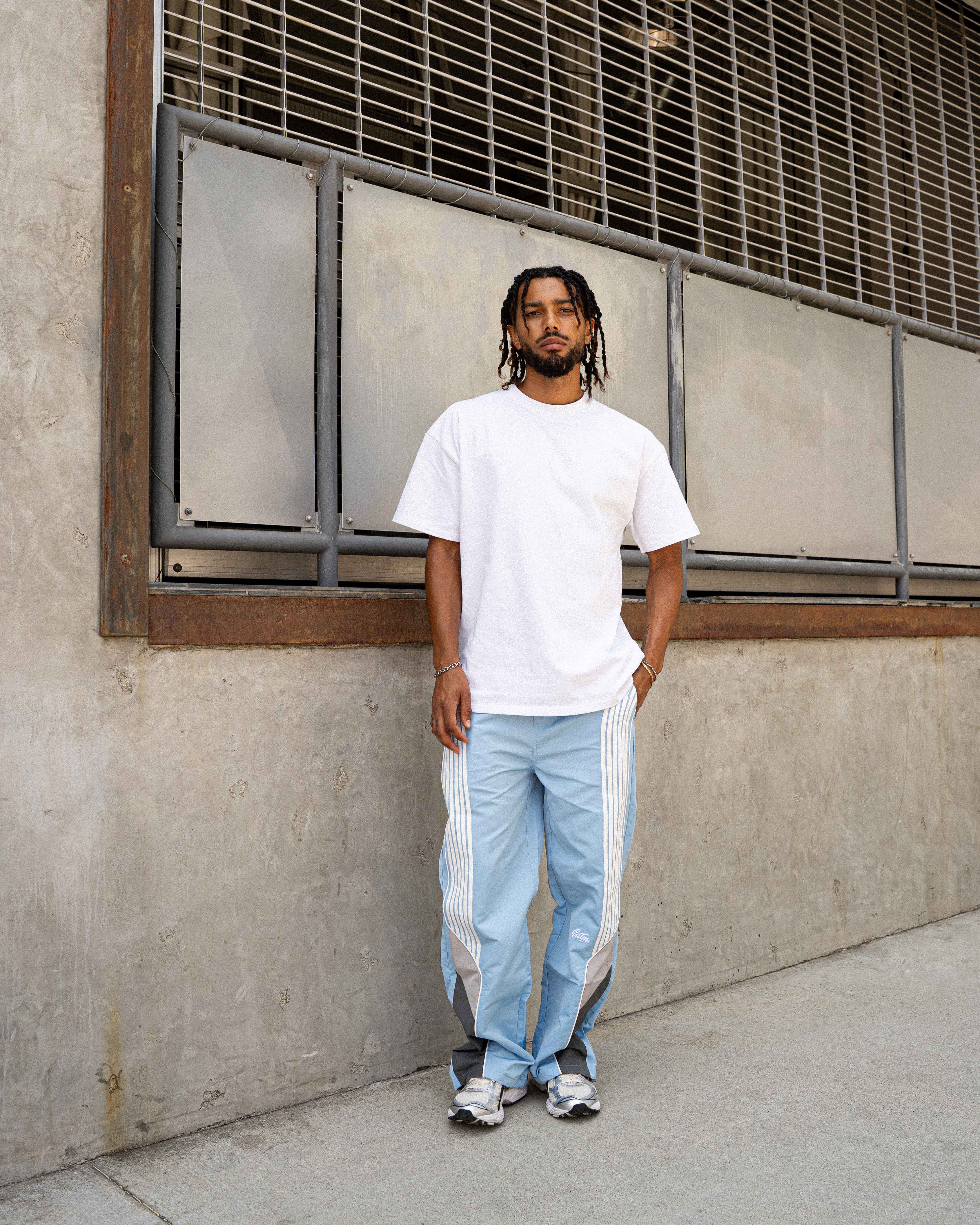 EPTM Racetrack Pants - Sky Blue