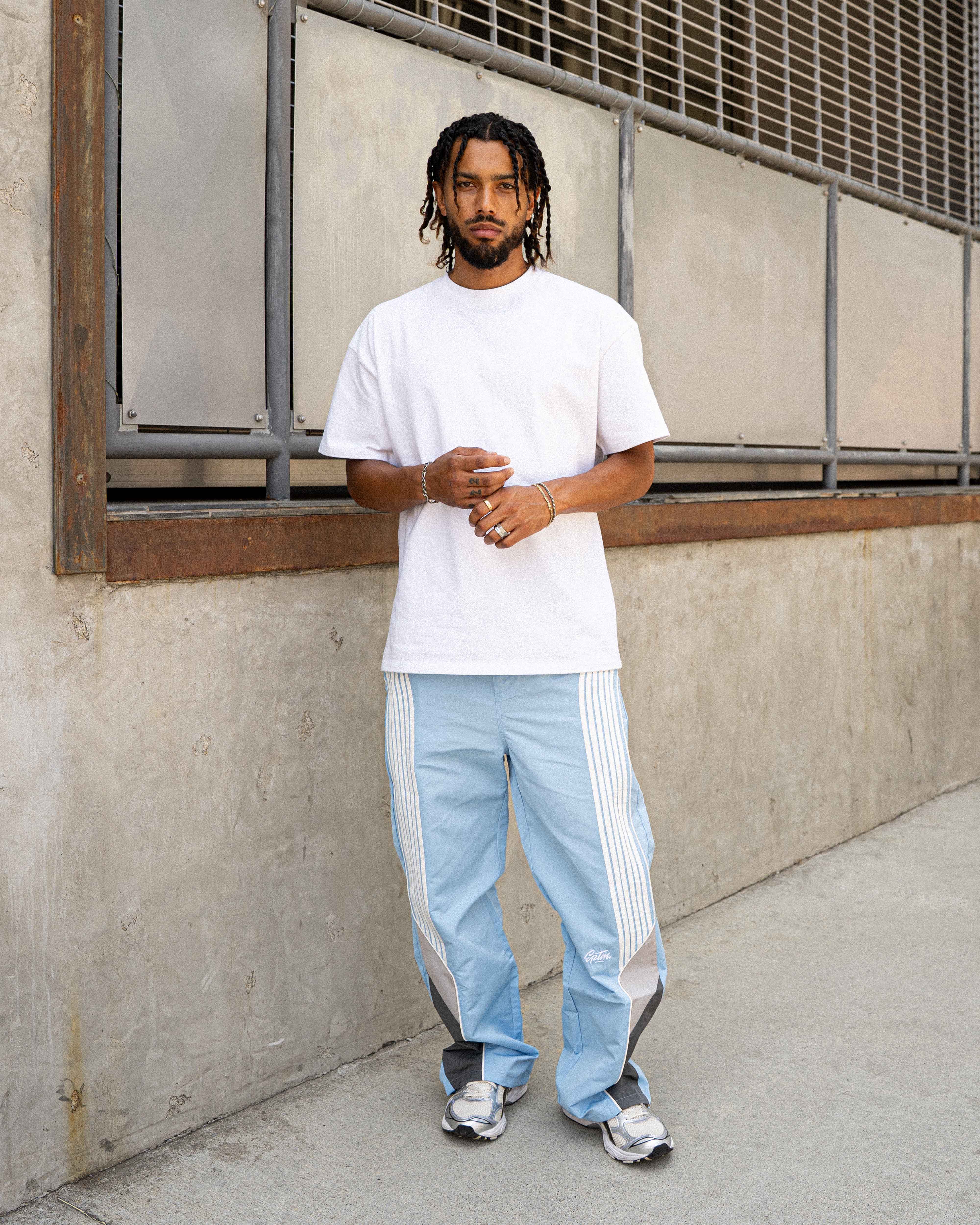 EPTM Racetrack Pants - Sky Blue
