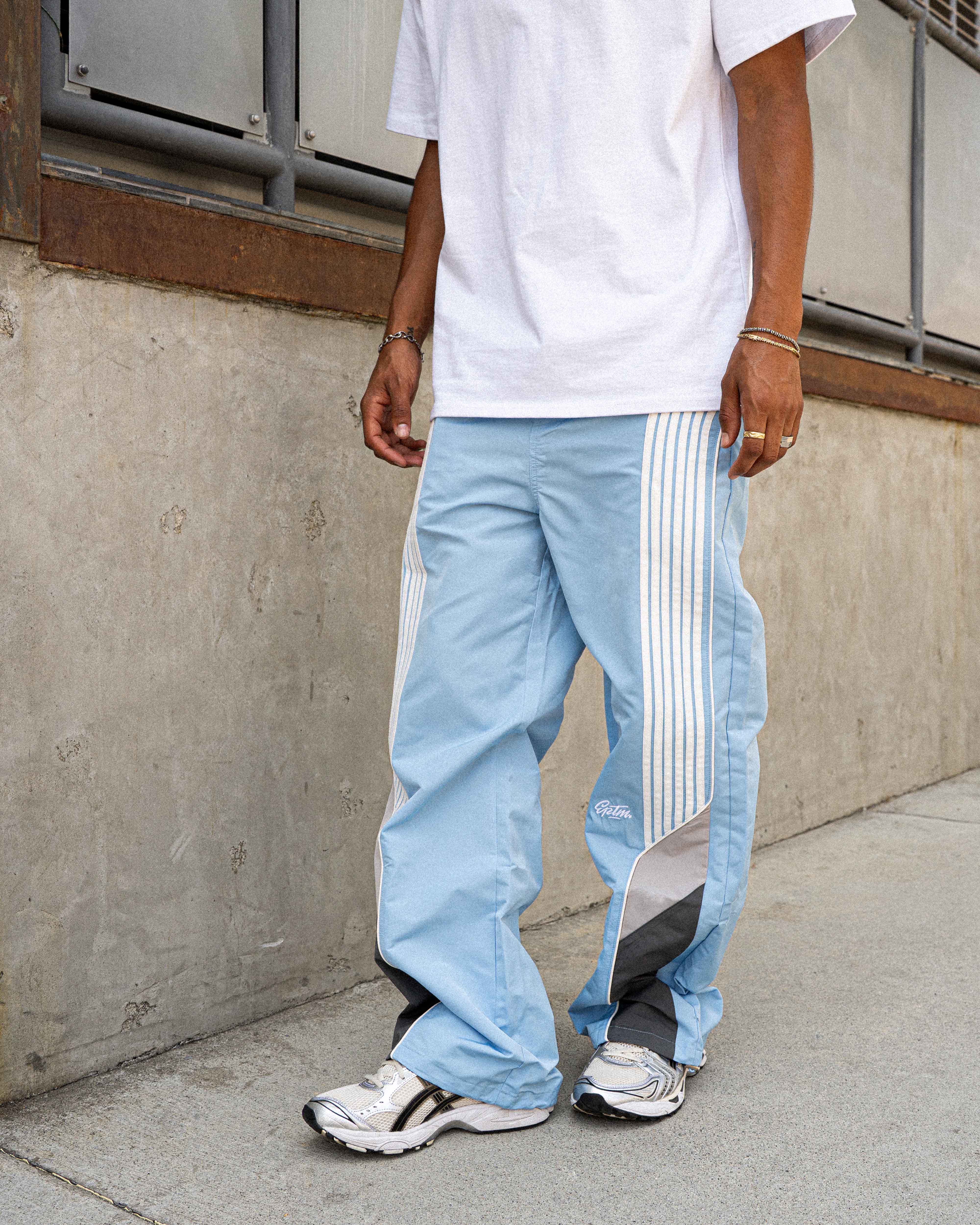 EPTM Racetrack Pants - Sky Blue
