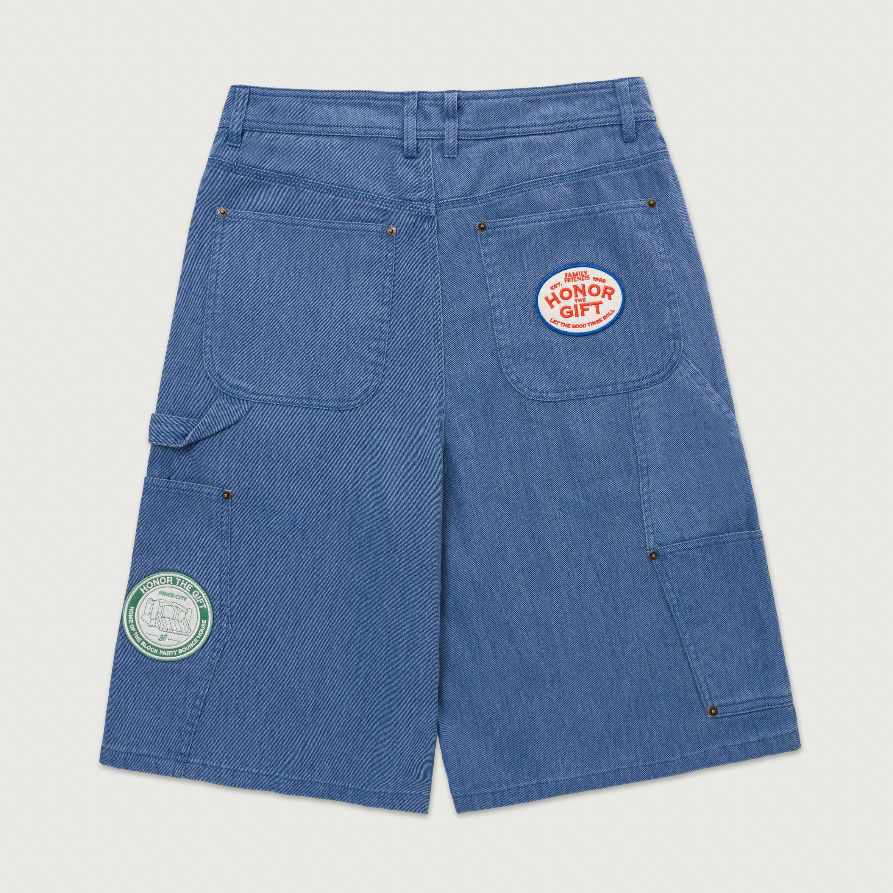 Twill Carpenter Short - Blue