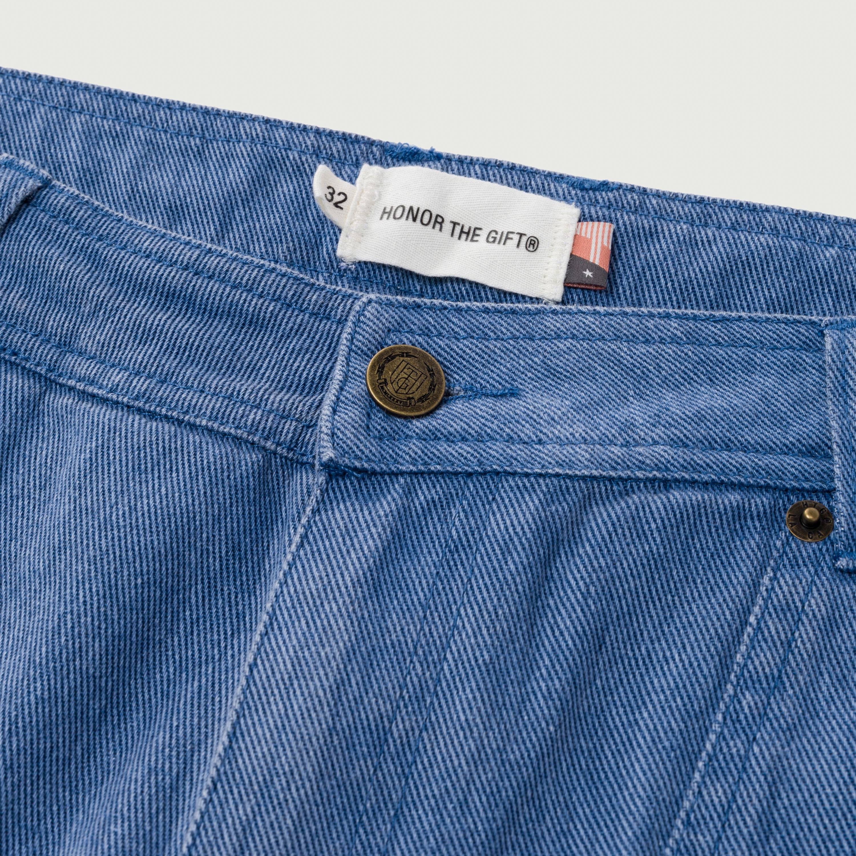 Twill Carpenter Short - Blue