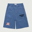 Twill Carpenter Short - Blue